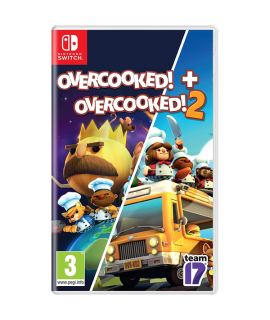 Switch mäng Overcooked + Overcooked 2